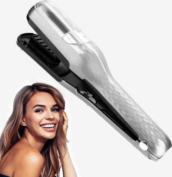 Tondeuse pour pointes fourchues - La Nou® Split Remover 4 - Accessoires inclus - argenté