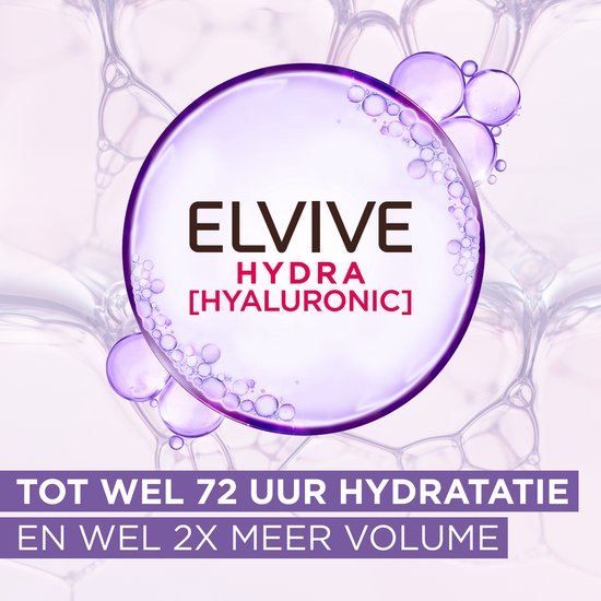 L'Oréal Paris Elvive Hydra Hyaluronic Shampooing - Hydratation intense pour cheveux ternes et secs - 250 ml
