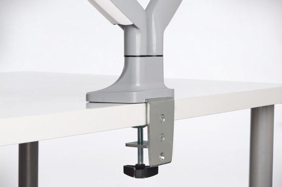 Kensington SmartFit One-Touch Dual Monitor Arm - Pour 2 écrans - Réglable en hauteur - Pour 13 - 32" et jusqu'à 9 KG - Gris