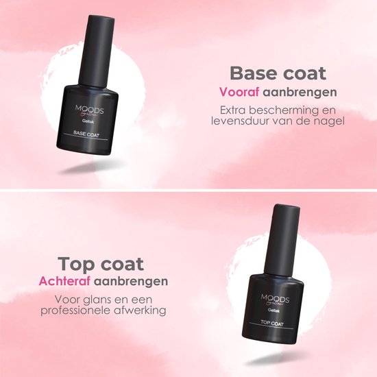 Moods Gellac - Luxury Polygel Set - Polygel Nails Starter Pack - Inclut une lampe UV LED - 6 couleurs - Gris Nude