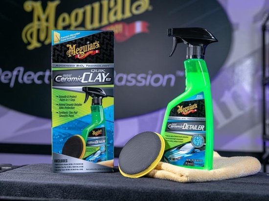 Meguiar's Hybrid Ceramic Synthetic Clay Kit - Kit d'argile céramique synthétique