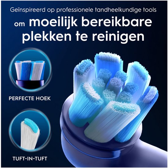 Oral-B iO Series Ultimate Clean Têtes de brosse - Blanc - 6 pièces
