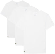 Chemises 3P à col en V Lacoste hommes basic white