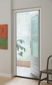 Porte moustiquaire plissée Bruynzeel s500 98x199 gris