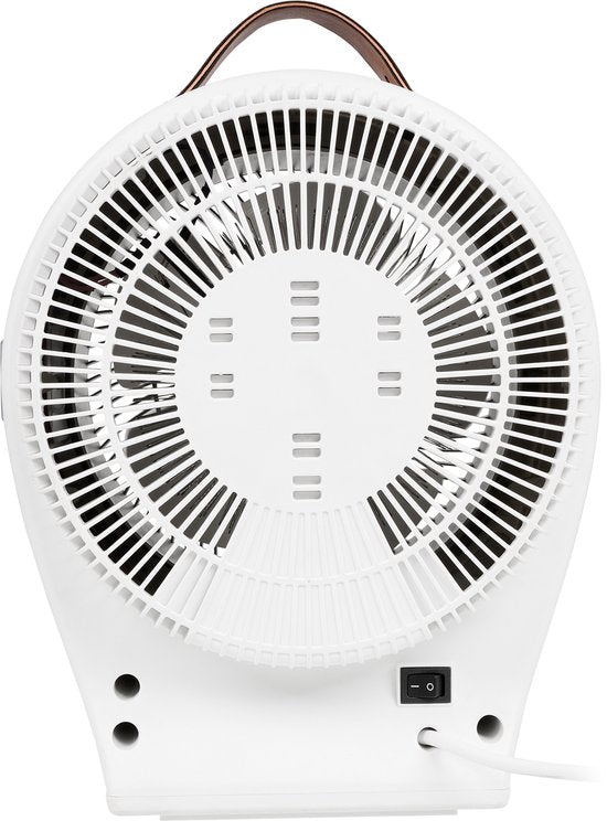Tristar Ventilateur avec fonction chauffage KA-5160 Télécommande et contrôle digital - Pour pièce 25m² - Blanc