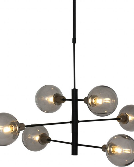 Lampe suspendue Steinhauer Constellation - Noir