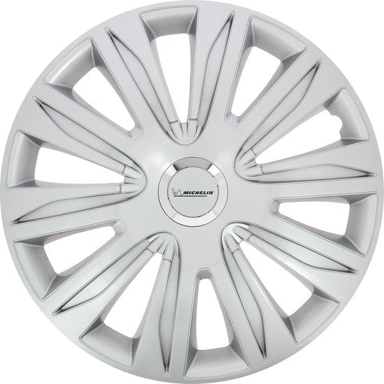 Michelin Enjoliveurs de roue 14 pouces - chrome - 4pcs