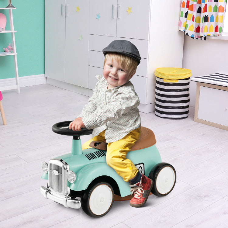 Coast Toy Car - Conduite sécurisée - PP - Max. 25Kg - 58 x 27 x 34 cm - Vert