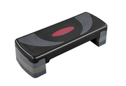 Yaheetech Adjustable Step-Up - 79.5 x 30 x 10.5-20 cm - Noir avec gris - Stepper de fitness avec 3 hauteurs