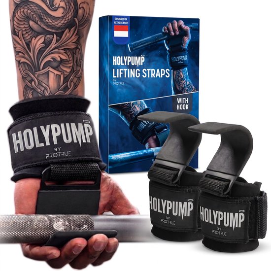 ProTrue® Lifting Hooks, sangles de levage, sangles de soulevé de terre, Power Grips, bandes de poignet pour le fitness, la musculation, le CrossFit, la gymnastique suédoise, la gymnastique artistique et la musculation