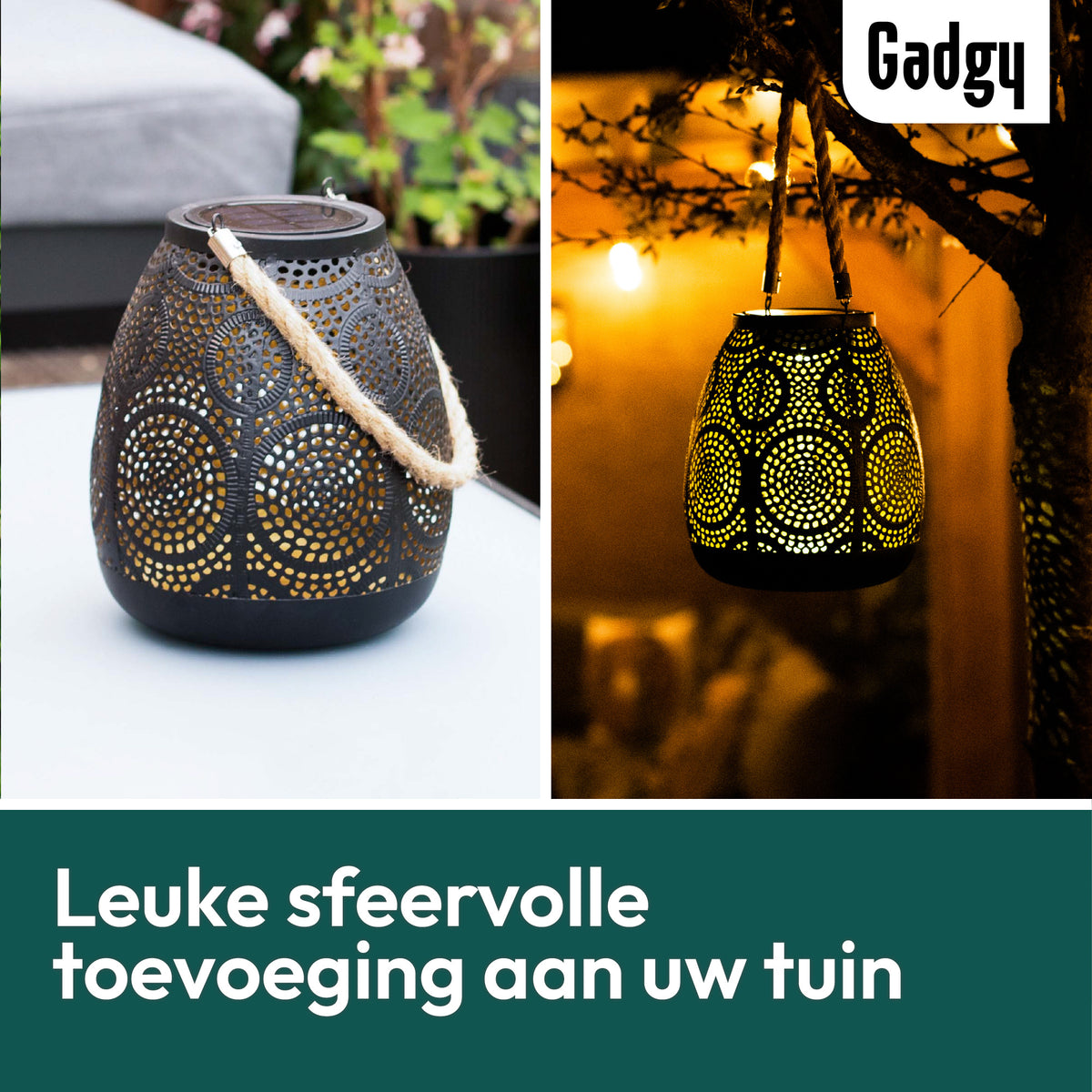 Lampes de jardin solaires - Gadgy
