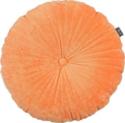 Collection In The Mood Coussin décoratif Baron - H10 x Ø45 cm - Coton - Orange