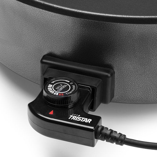 Tristar Casserole électrique XXL - 1500W - PZ-9146 - Avec thermostat - Température maximale 250⁰ C - Sans PFAS