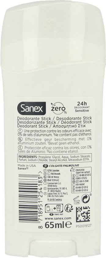 Sanex Déodorant en stick Dermo Sensitive 65 ml