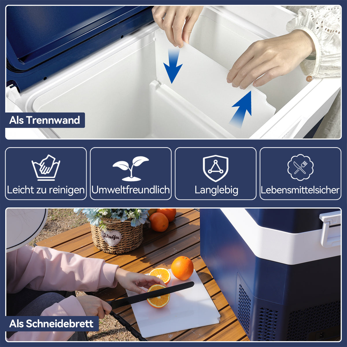 Glacière à compresseur BINGI - 42 litres - 12/24 V et 230 V