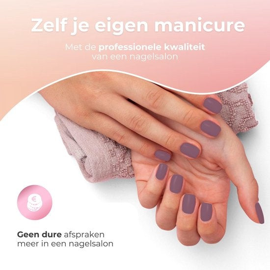 Moods Gellac 6-Piece Set - Vernis à ongles en gel - 8ML - Grey Nude Edition - Gellac - Nails - Gel Polish Starter Pack - Nude Colours