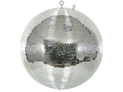 HQ-Power Disco spiegelbol Ø 50 cm, spectaculaire lichteffecten voor feestjes, veilig ophangsysteem en facetglas, dansvloer accessoire voor disco en meer