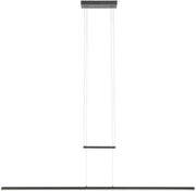Suspension Profilo 3318ZW noire, 150 cm de large, hauteur réglable, de la marque Steinhauer, en métal, plastique et composants électroniques