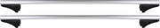 Kit de barres de toit Twinny Load F01 – Barres de toit Flybar en aluminium – Pour les voitures équipées de barres de toit ouvertes ou fermées – Verrouillables – Homologuées TÜV-GS – 124 cm – Capacité de charge maximale : 100 kg