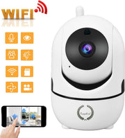 Fuegobird ZOSI C528 Caméra IP d'intérieur - avec double objectif - 6MP - Fonction interphone - Caméra de sécurité - Caméra pour animaux - Caméra pour bébés - Compatible avec WIFI 2.4G/5G - Fonctionne avec application - Blanc