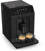 Krups Evidence EA8968 - Machine à expresso entièrement automatique - Cappuccino et latte macchiato d'une simple pression - 5 recettes de café - Noir