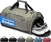 Sac de sport Heroic - Compartiment à chaussures - 50L - 58x31x31cm - Vert