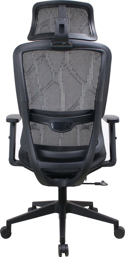 GAME HERO® Ergo G1 Chaise de bureau ergonomique - Chaise de bureau pour adultes - 150 kg - Noir