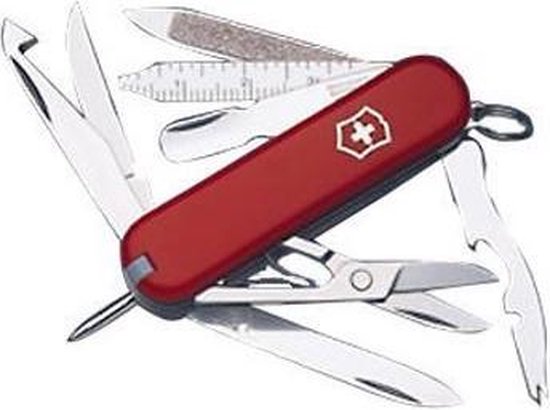 Couteau de poche Victorinox Mini-Champ - 16 fonctions - Rouge