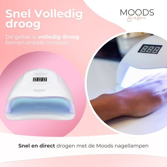 Moods Gellac 6-Piece Set - Vernis à ongles en gel - 8ML - Rio Vibes Edition - Gellac - Nails - Gel Polish Starter Pack - Summer Colours