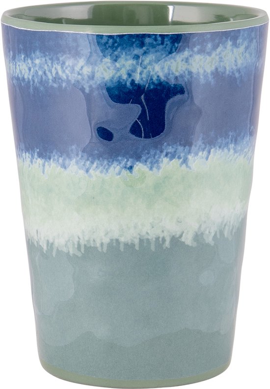 Bo-Camp - Tasse - Halo - Bleu/Vert - 4 pièces