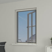 Moustiquaire enroulable Livn Plus 90 x 155 cm, blanche - Système d'enroulement automatique avec amortisseur - La toile s'enroule dans un caisson - Montage à l'intérieur ou à l'extérieur