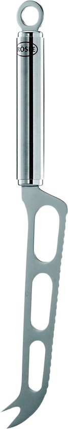 Rösle - Couteau à fromage - Acier inoxydable - 28 cm - Argent