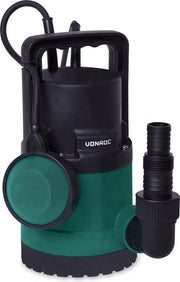 Pompe submersible VONROC / Pompe à eau 300 W – 6 500 l/h – Pour eaux claires et légèrement sales – Avec flotteur