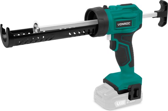 VONROC Battery Kit Sprayer 20V - force de poussée 1.18kN/120kg - système anti-goutte - contrôle de vitesse variable - convient à toutes les cartouches de kit courantes - Sans batterie ni chargeur rapide
