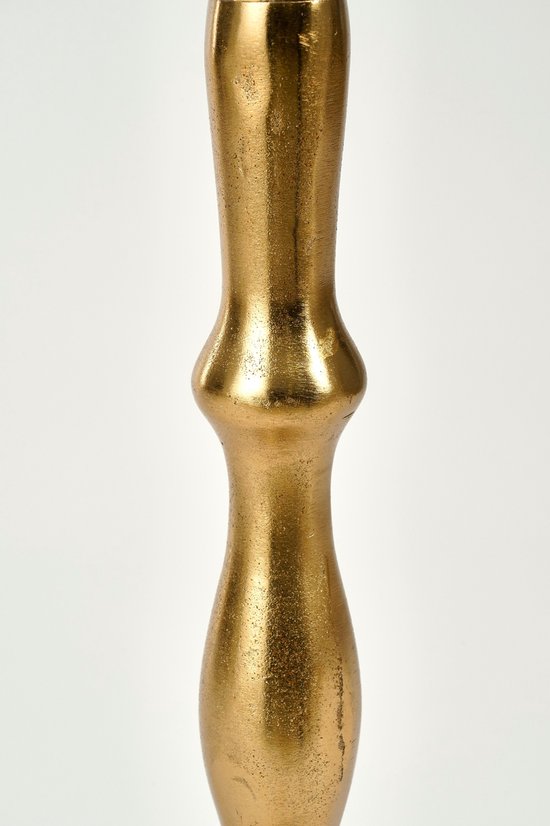 Table d'appoint Mica Decorations Duco - H66 x Ø25 cm - Aluminium recyclé - Or