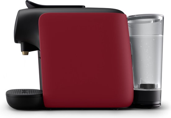 Machine à café Philips L'OR Barista Sublime LM9012/50 - Compatible avec les capsules - Machine à café à capsules avec 9 capsules Espresso et Barista - Noir et rouge
