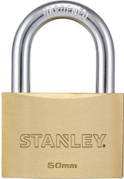 Cadenas Stanley - 60 MM - 2 clés - Laiton massif