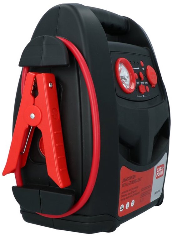 Carpoint Jumpstarter – 12 volts – Puissance continue 400 A – Éclairage LED – Aide au démarrage