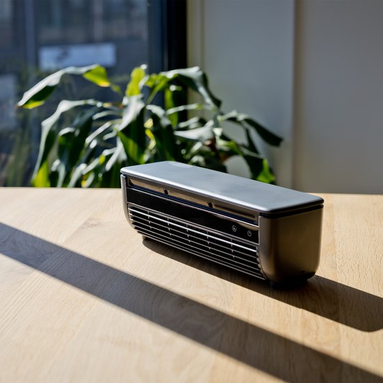 Ventilateur et refroidisseur d'air sans fil Nexxt – Sans fil, silencieux, rechargeable – Avec fonction de brumisation et télécommande – Pour la maison, le bureau ou le camping