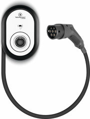 Station de recharge Technivolt - Wallobx - 11 kW avec câble fixe de 5 mètres - noir