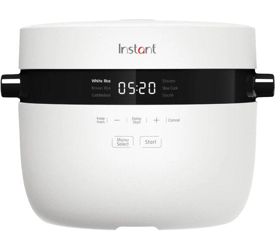 Cuiseur à riz et cuiseur vapeur Instant Pot 4,8 L - 8 programmes - Mijoteuse - Sauté - Technologie CarbReduce - Jusqu'à 20 portions - Multi-céréales