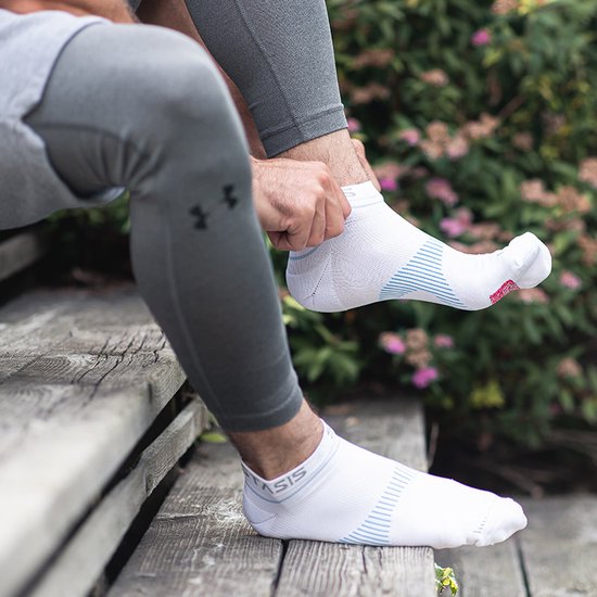 NeuroSocks Mini-Crew Sport : taille L - blanc
