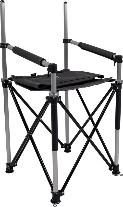 Bo-Camp - Chaise haute - Compacte - Anthracite