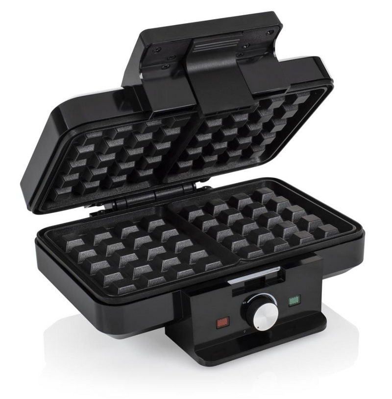 Gaufrier Tristar WF-1165KL - Gaufres belges - 22 x 13,5 cm - Noir