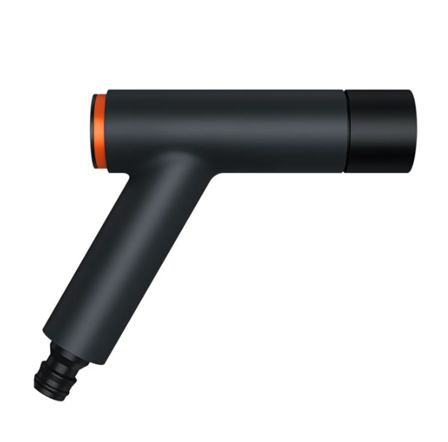Lance d'arrosage pour voiture Baseus GF3 - Tuyau d'arrosage télescopique de 15 m - 3 modes de pulvérisation - Raccord universel - Gris foncé