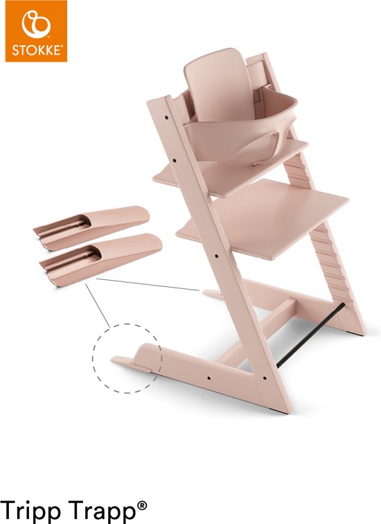 Ensemble pour bébé Stokke Tripp Trapp - Rose
