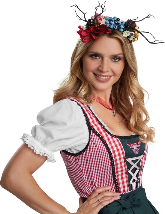 Dressforfun Mini-Dirndl Berchtesgaden modèle 2 XL - déguisement costume halloween déguisement fête de carnaval déguisement fête de carnaval déguisement fête de carnaval déguisement - 304658