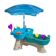 Table à eau Step2 Spill & Splash Seaway - 109,9 × 63,5 × 57,2 cm - Avec parasol