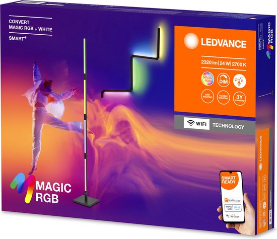 LEDVANCE SMART+ WiFi CONVERT lampadaire, 24W, 2320lm