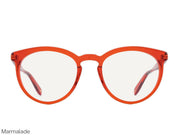 Lunettes de soleil Dick Moby Aalborg - Acétate biodégradable - Verres ZEISS UV400 - dimensions 51-21-145 mm - Marmalade